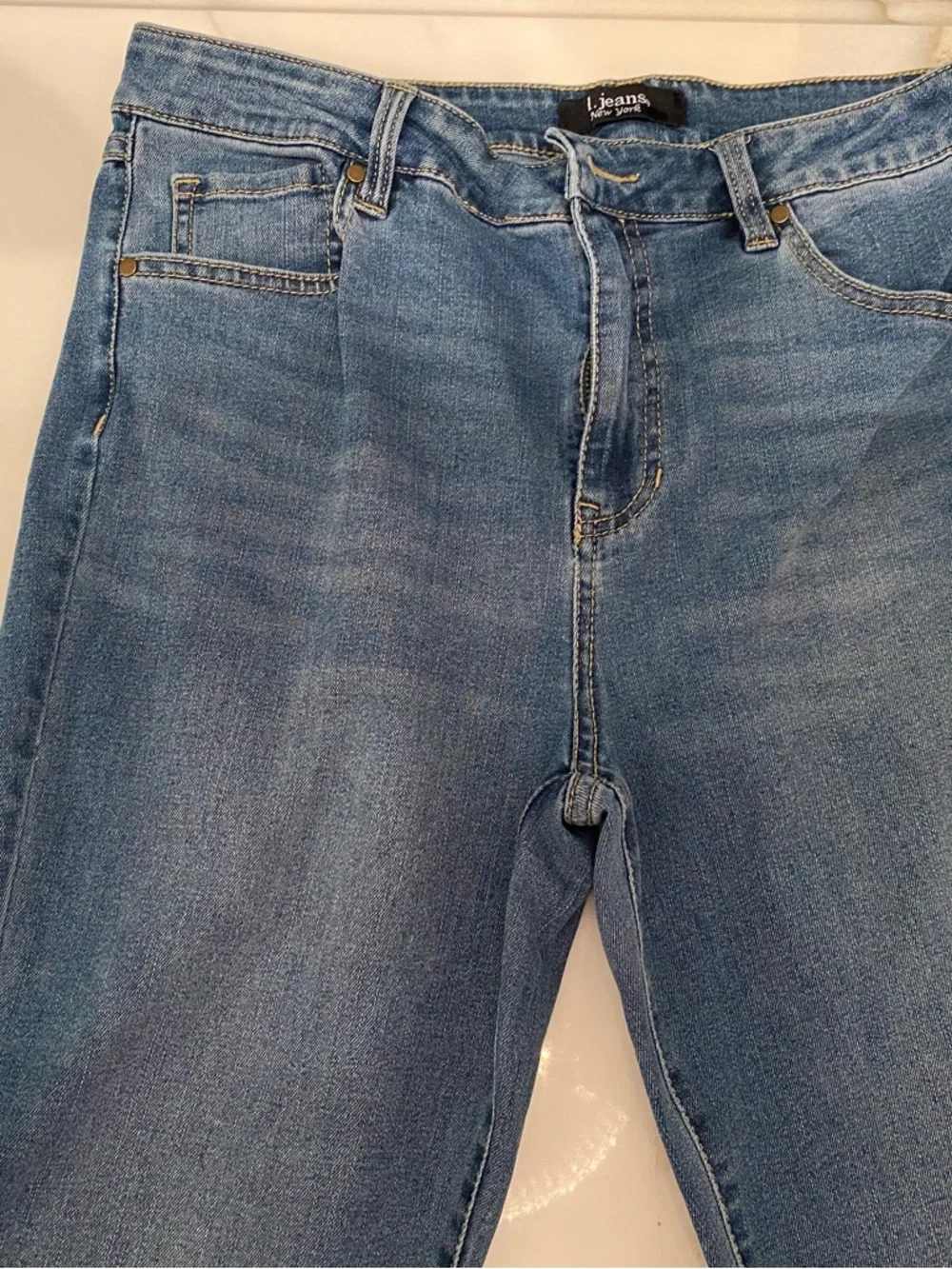 d. jeans Women's Blue Boot Cut Jeans - Picture 4 of 6